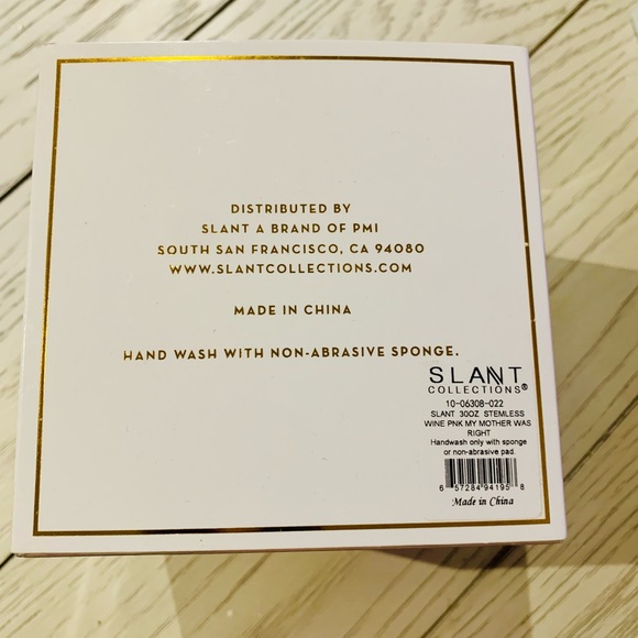 New! Slant Collections Jumbo Wine Glass-Holds Full Bottle - Picture 5 of 6